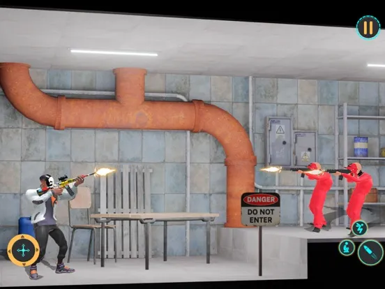 Stickman Ninja Bullet Master iPad  Ekran Görüntüleri