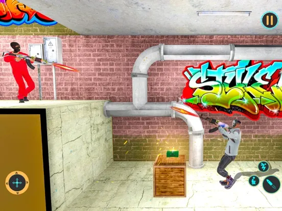 Stickman Ninja Bullet Master iPad  Ekran Görüntüleri