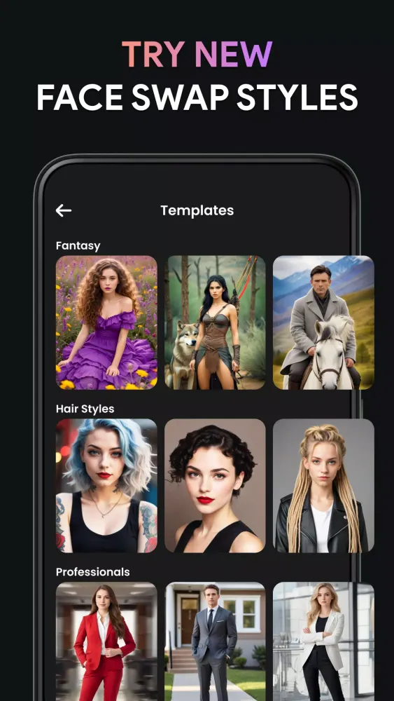 AI Face Swap: FaceMix Editor Ekran Görüntüleri