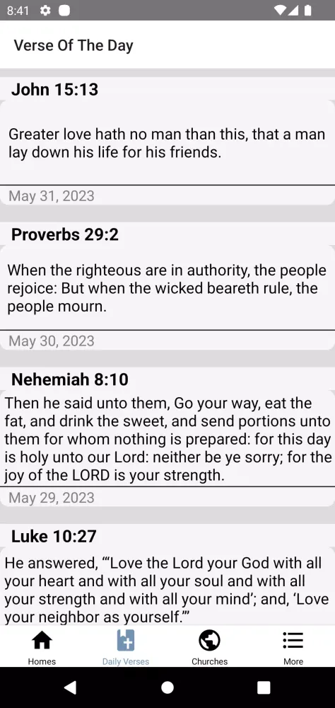 Скриншоты SDA Bible Study