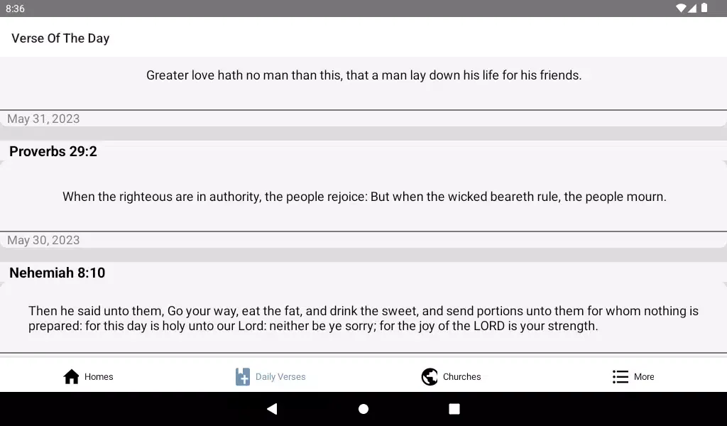 Скриншоты SDA Bible Study
