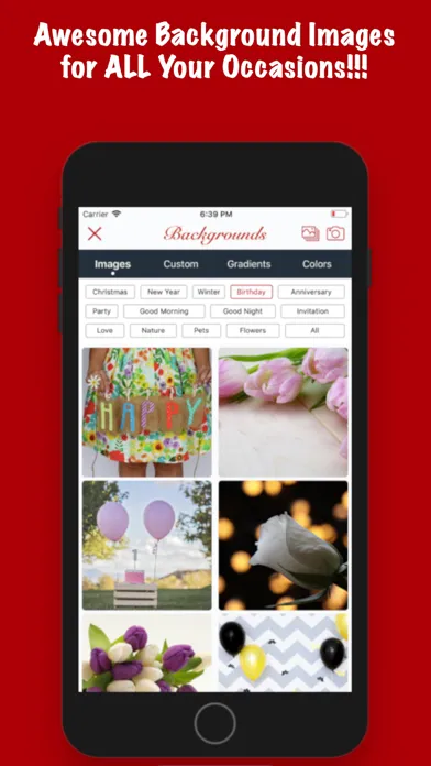 Скриншоты Greeting Card Invitation Maker