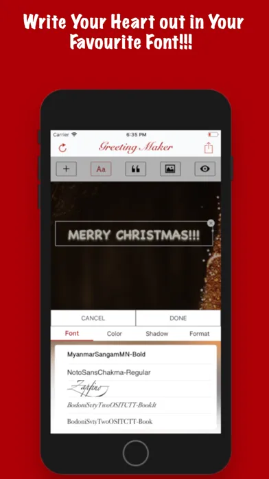 Скриншоты Greeting Card Invitation Maker