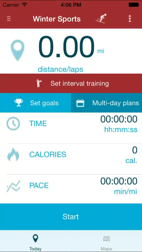 Captures d'écran de Winter Sports Tracker