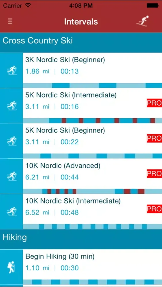 Captures d'écran de Winter Sports Tracker