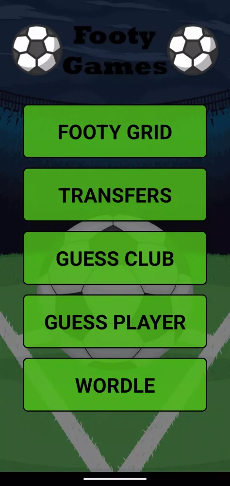 Tacklemania: Footy Games スクリーンショット