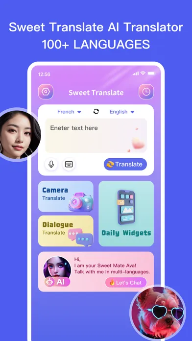 تصاویر Sweet Translate AI Translator