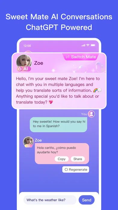 تصاویر Sweet Translate AI Translator
