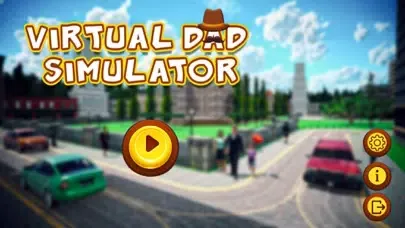 Tangkapan skrin Papa Simulator 3D - Dad Games