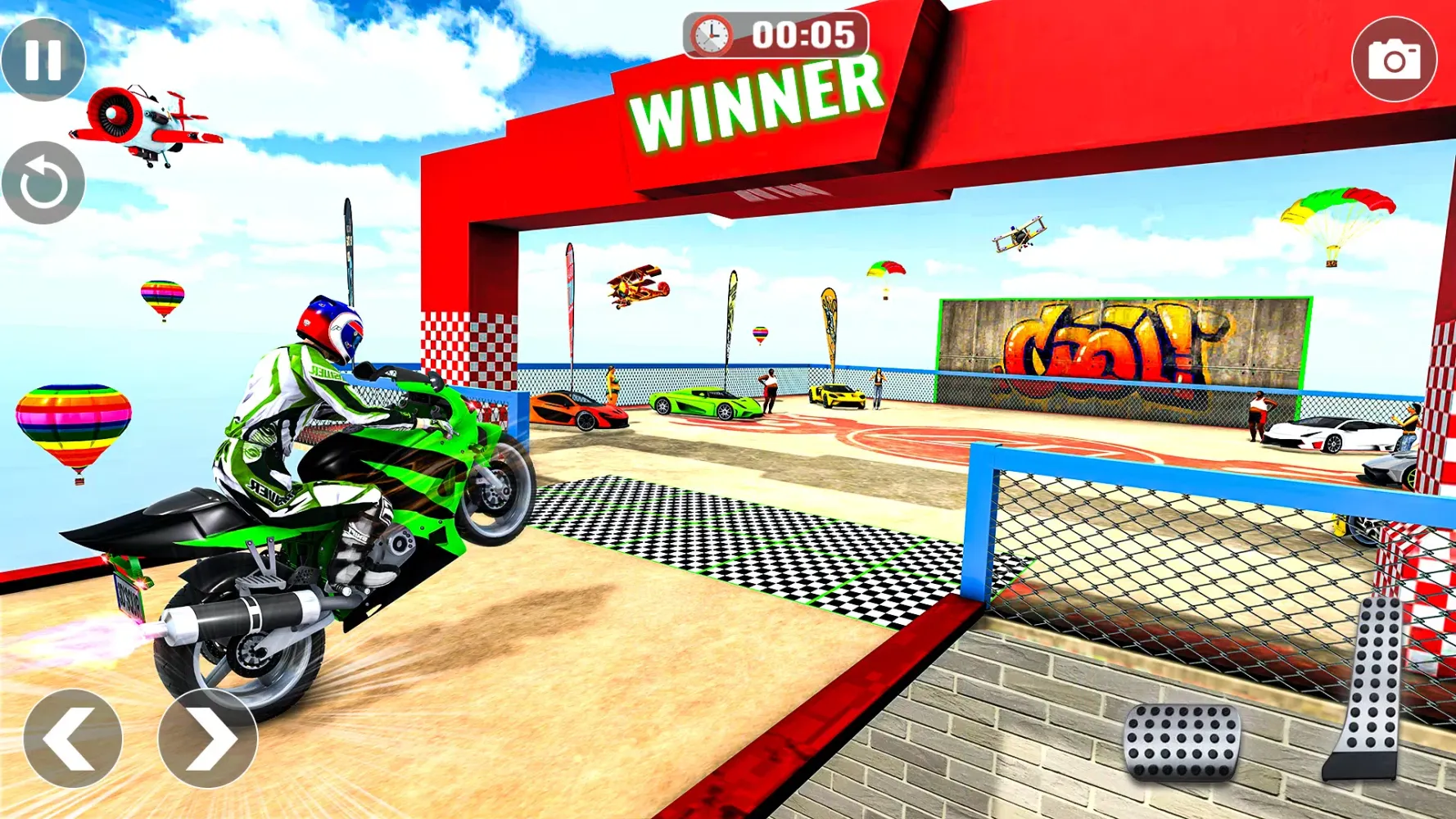 Bike Racing: Spider GT Bike 3D應用截圖