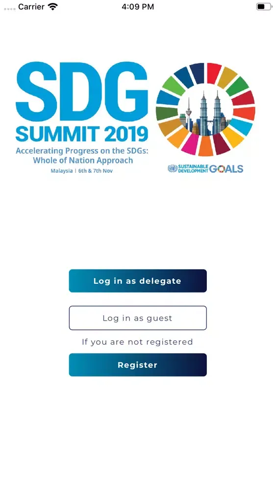 SDG SUMMIT MALAYSIA 2019应用截图