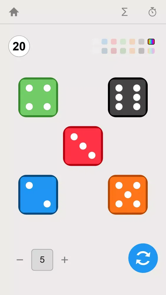 Dice Roller Screenshots