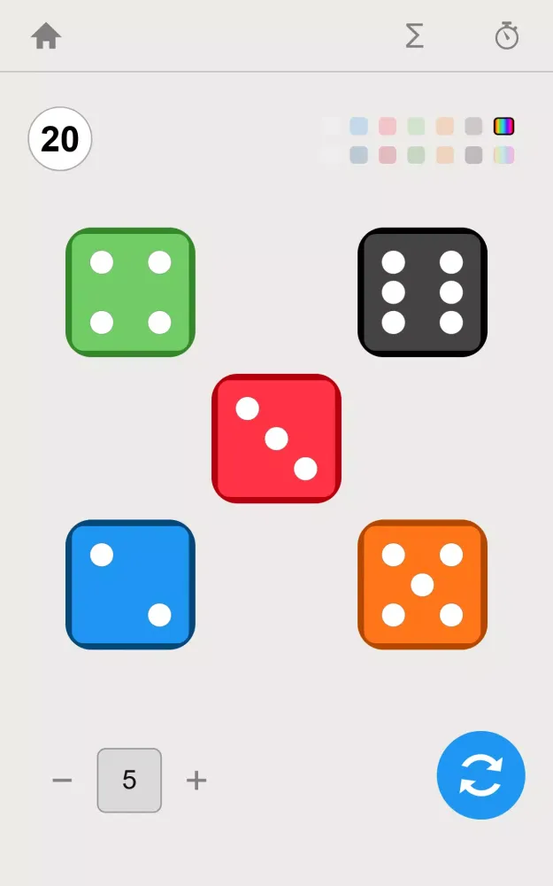 Dice Roller Screenshots