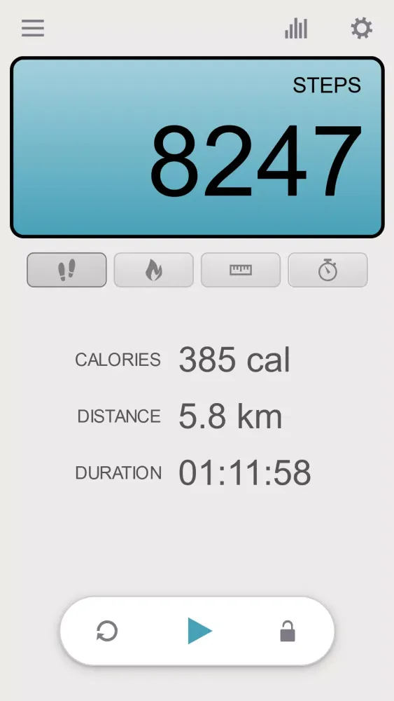 Step Counter Screenshots