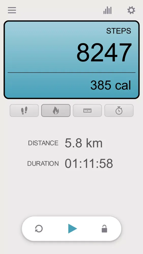 Step Counter Screenshots