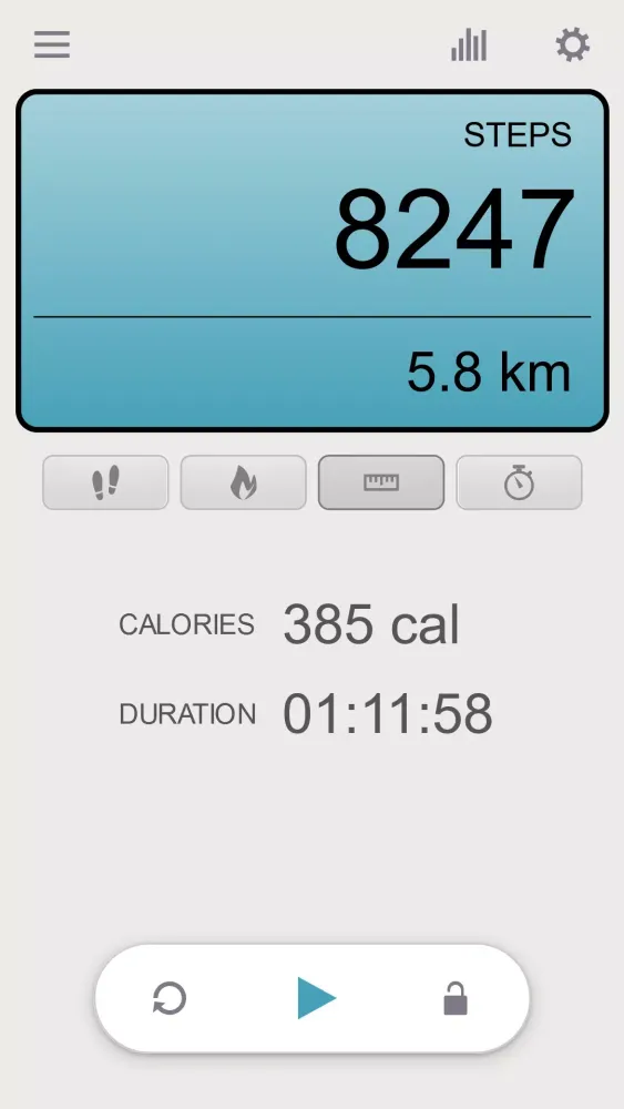 Step Counter Screenshots