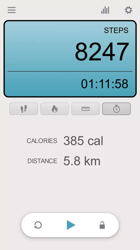 Step Counter Screenshots