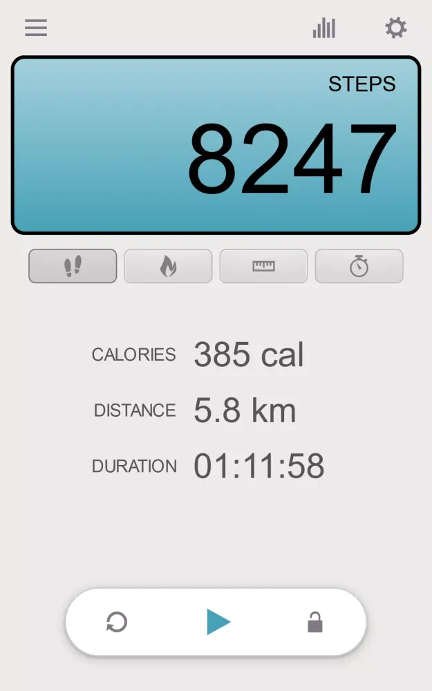 Step Counter Screenshots