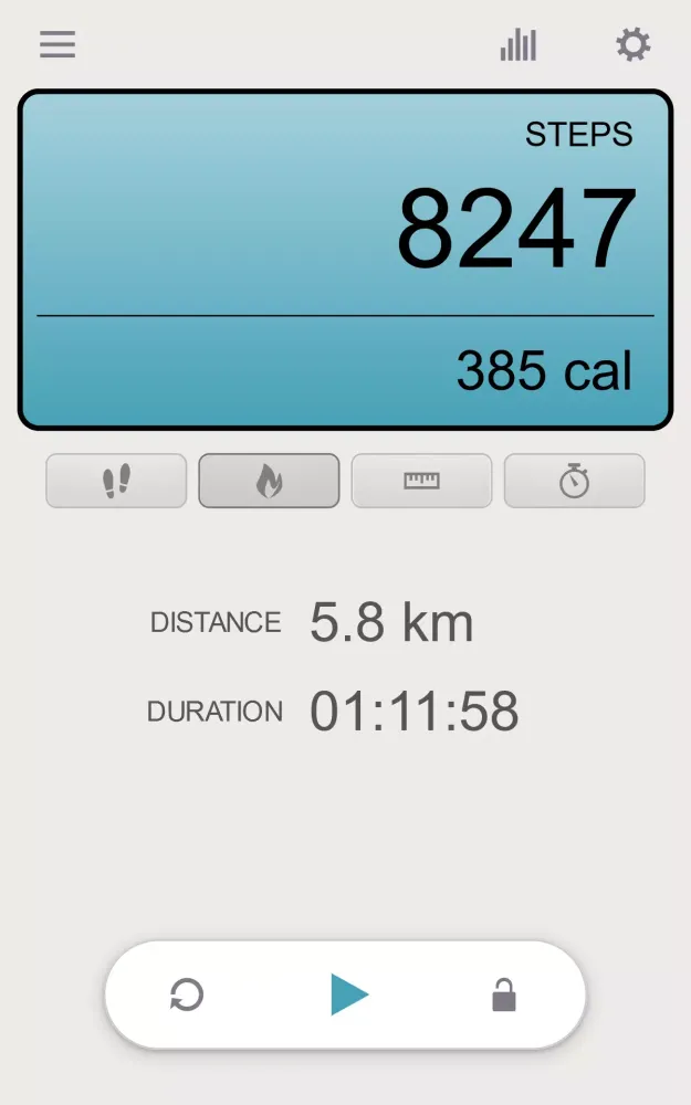 Step Counter Screenshots