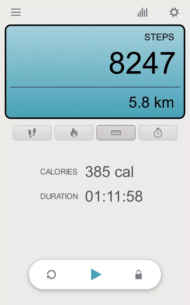 Step Counter Screenshots