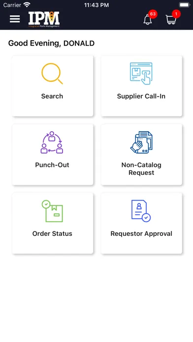 Captures d'écran de Integrated Parts Management
