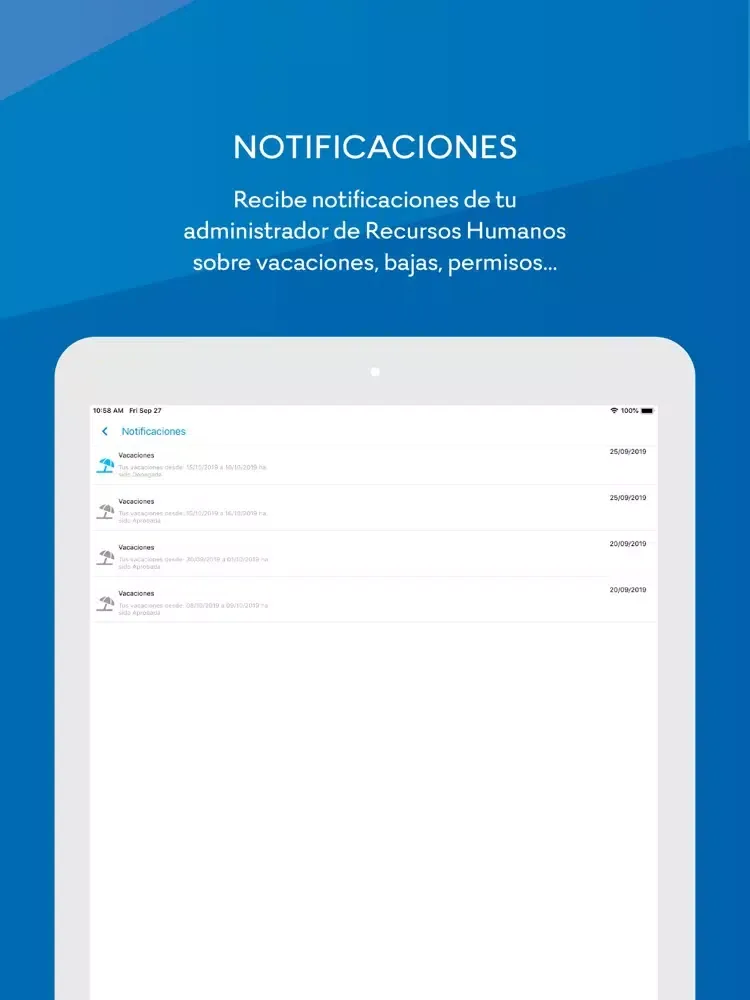Zrzuty ekranu HRLOG iPad 