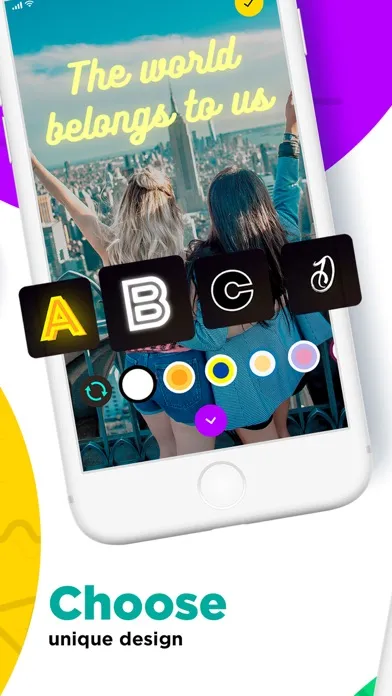 Fame Type: Words on Photos Screenshots