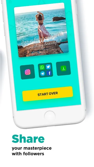 Fame Type: Words on Photos Screenshots