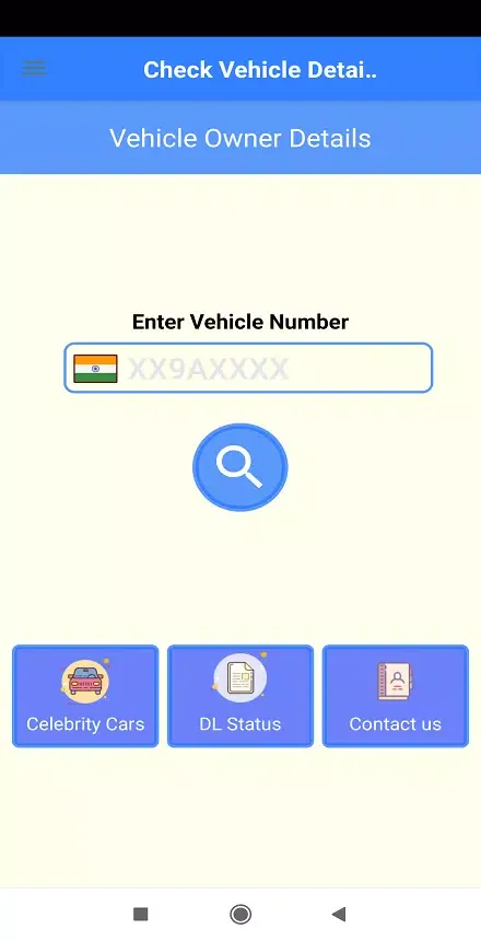 Screenshot di Haryana RTO Vehicle Info- Free VAHAN owner Details
