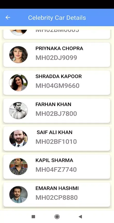 Screenshot di Haryana RTO Vehicle Info- Free VAHAN owner Details
