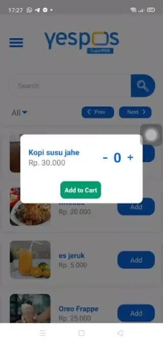 YesPOS Screenshots