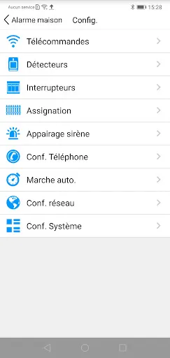 ALARME ORION IP2 स्क्रीनशॉट