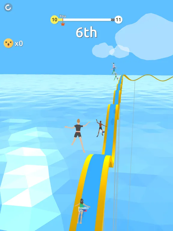 Capturas de tela do Aqua Jump! iPad 