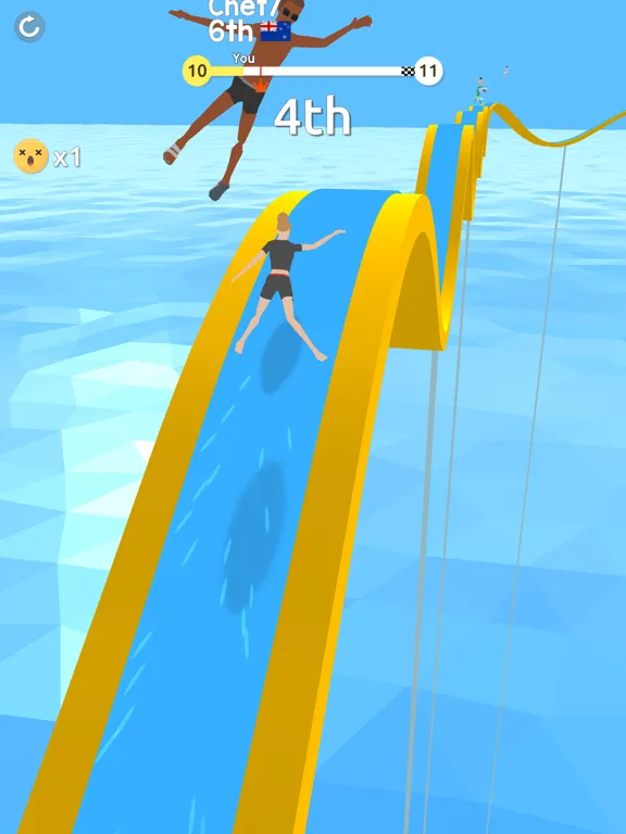 Capturas de tela do Aqua Jump! iPad 
