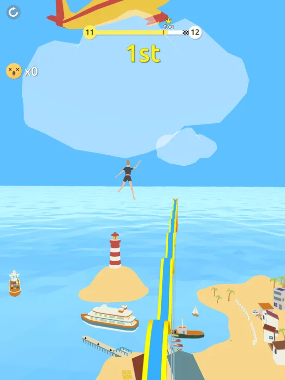 Capturas de tela do Aqua Jump! iPad 
