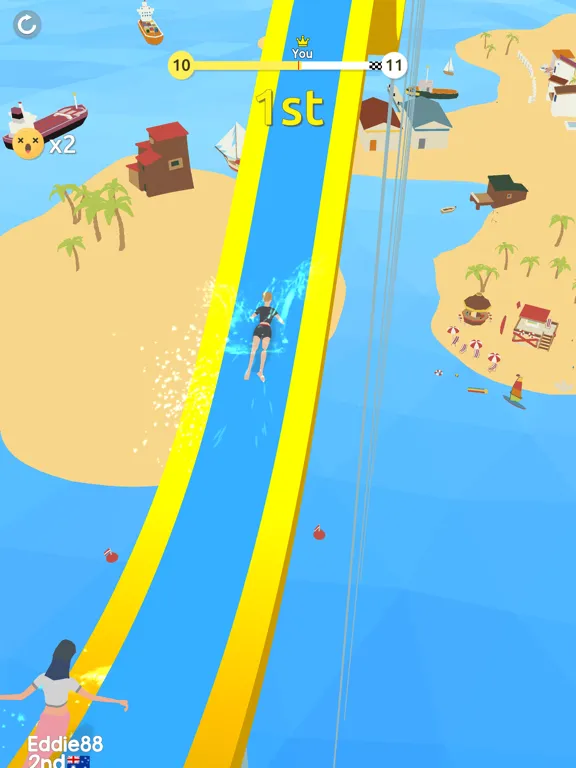 Capturas de tela do Aqua Jump! iPad 
