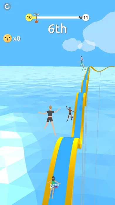 Capturas de tela do Aqua Jump!