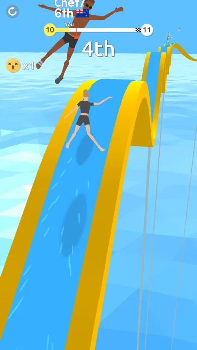 Capturas de tela do Aqua Jump!