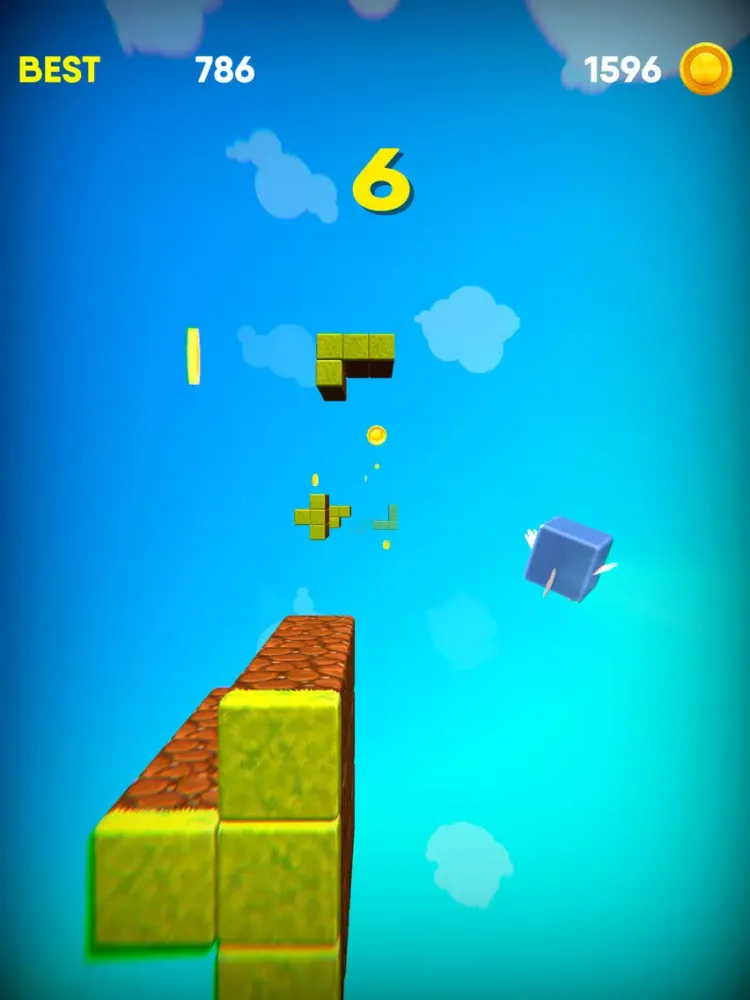 Fallin' Birds iPad  स्क्रीनशॉट