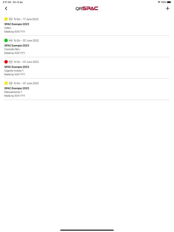 تصاویر QR Code SPAC iPad 