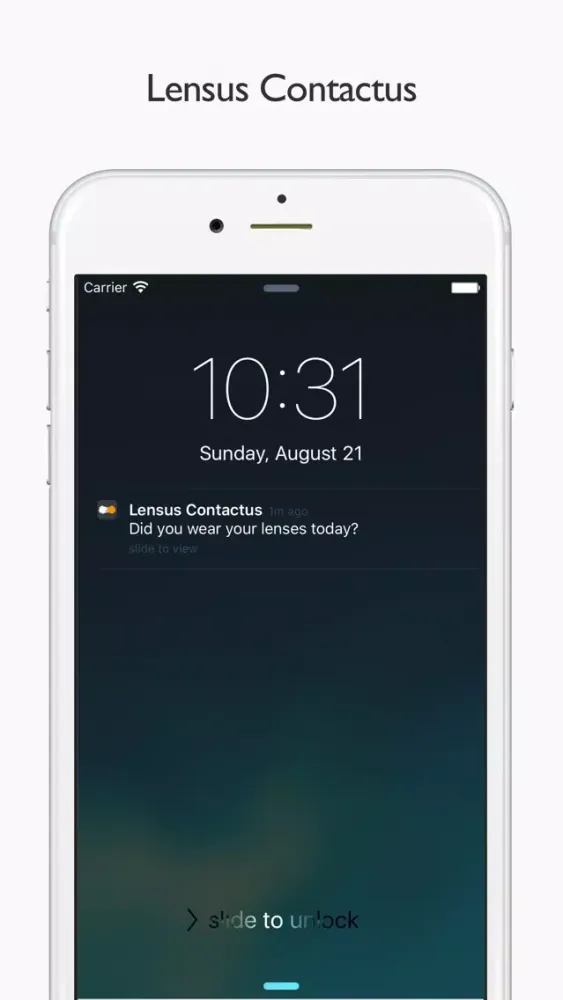 Lensus Contactus - Contact Lenses Timer Screenshots