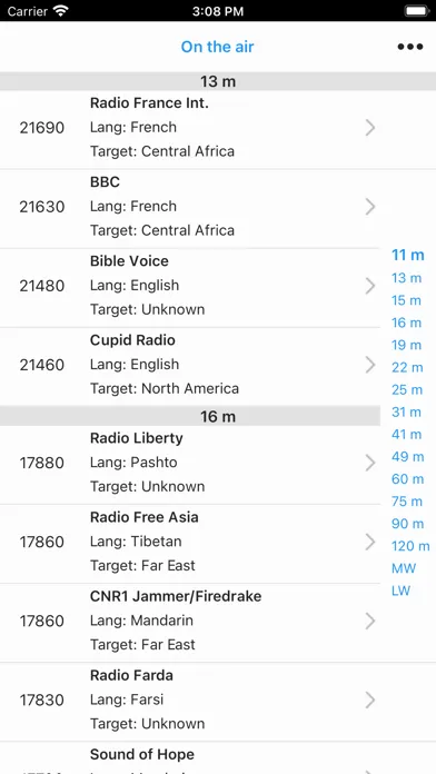 Shortwave Guide স্ক্রিনশট