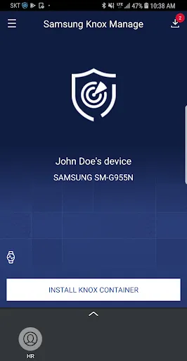 تصاویر Samsung Knox Manage