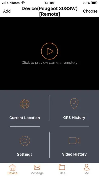Ảnh chụp màn hình của Proof Dashcam