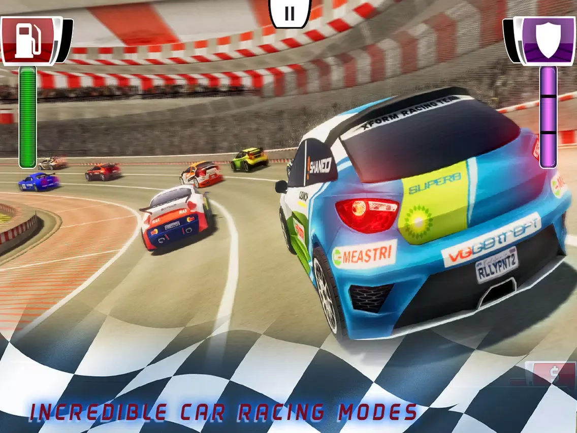Traffic Race Racing Car 2018 iPad 应用截图