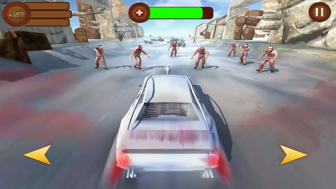 Tangkapan skrin Zombie Roadkiller Highway Race