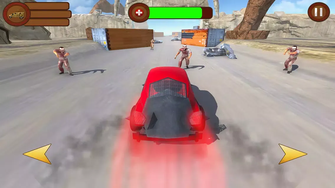 Tangkapan skrin Zombie Roadkiller Highway Race