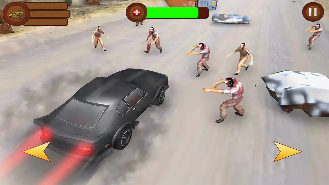 Tangkapan skrin Zombie Roadkiller Highway Race