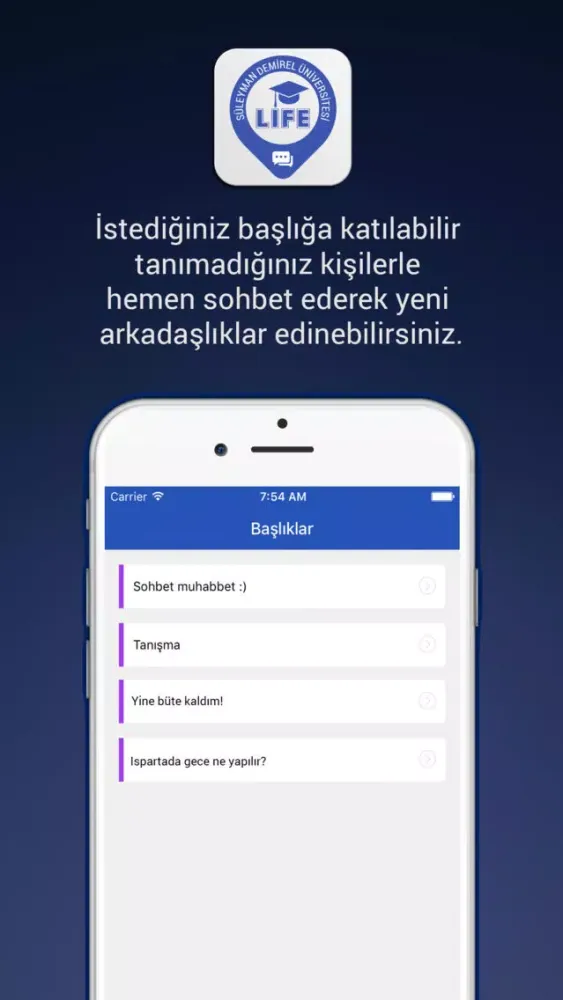 SDU Life - Sosyal Ağ Platformu স্ক্রিনশট