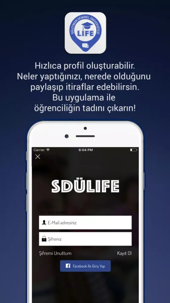 SDU Life - Sosyal Ağ Platformu স্ক্রিনশট